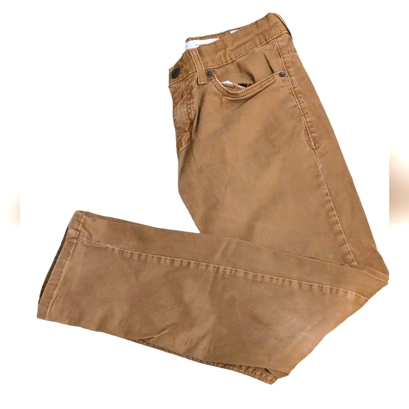 Levi's® 511 Slim Jeans - Classic Camel 🐪 Size 14 Reg 27/27 (slim fit) - Picture 2 of 8